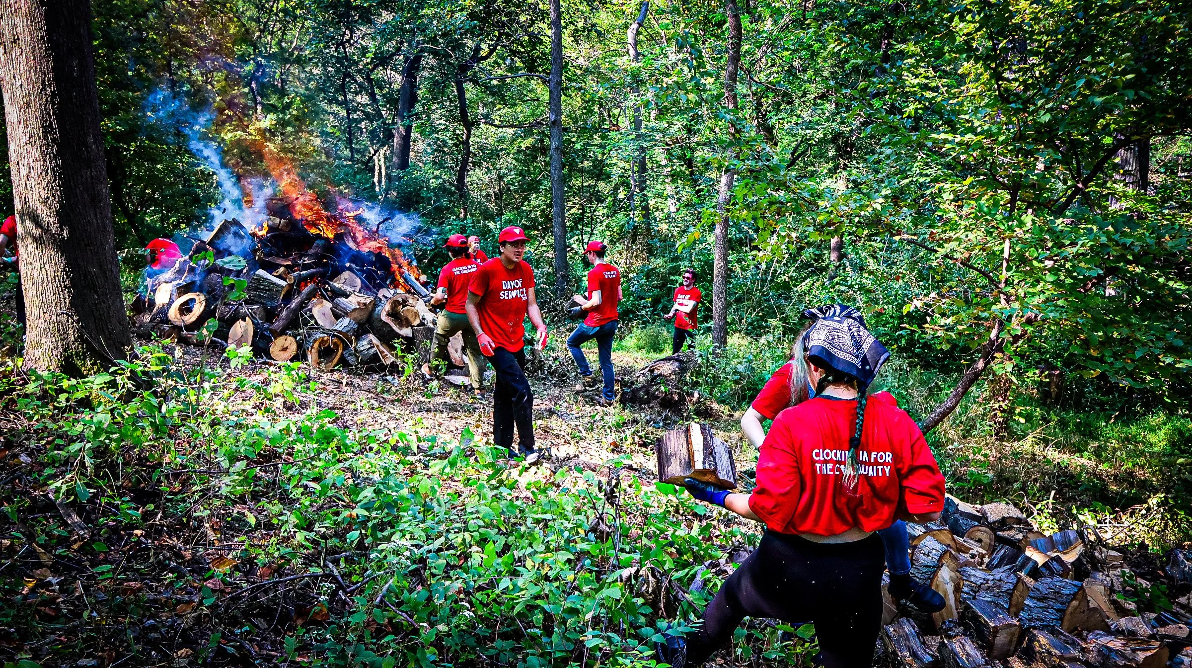 Omaha Bartenders Heat Up Fontenelle Forest with Campari Day of Service .JPG