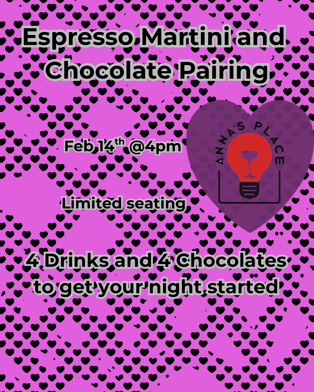 Espresso Martini and Chocolate Pairing