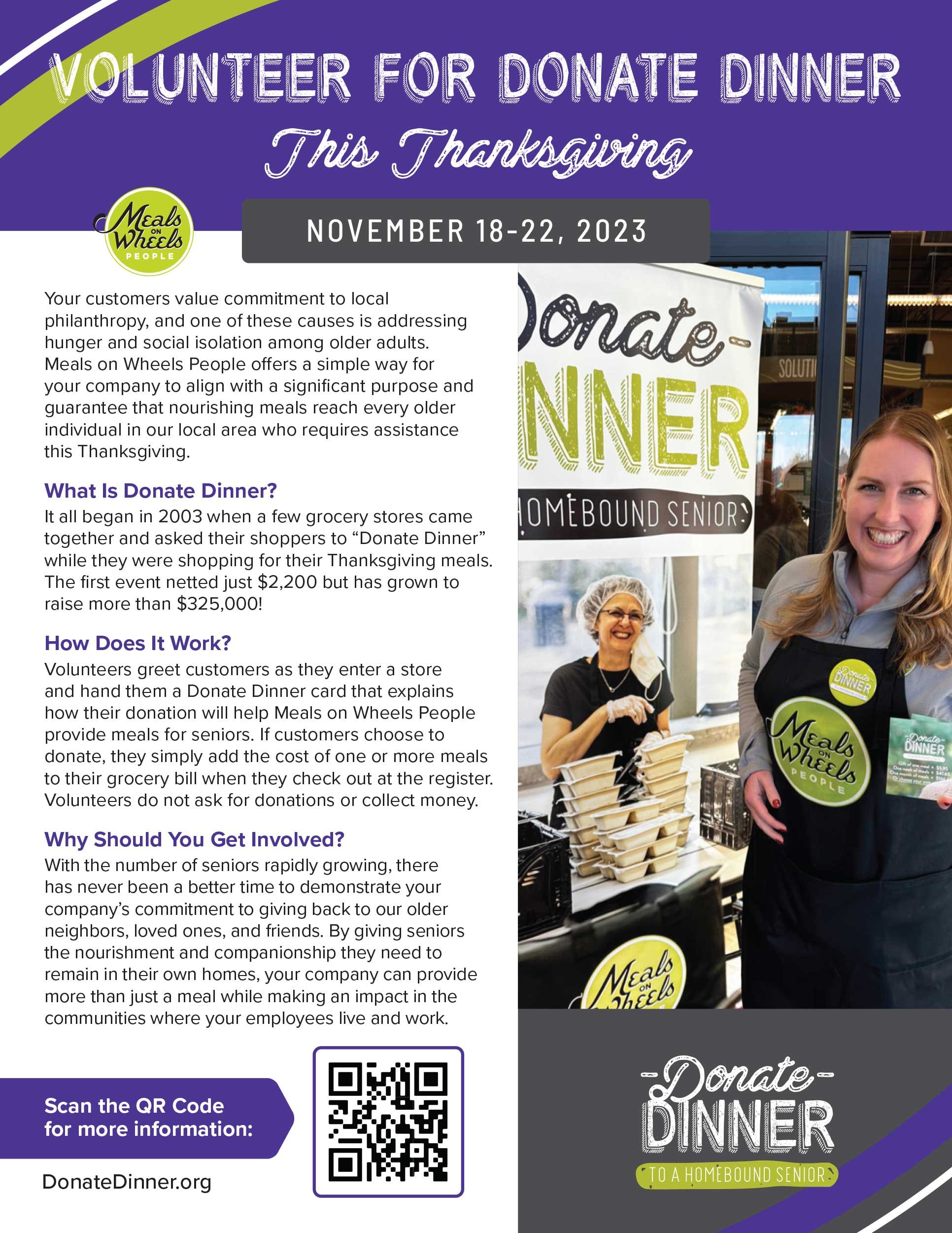 Corporate Volunteer Flyer for Non Profit