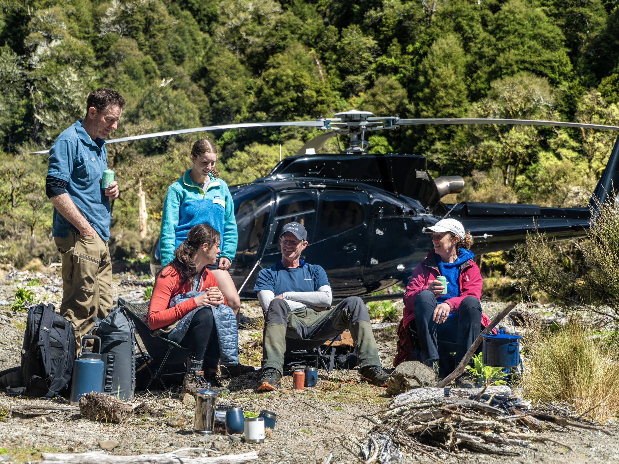 Back country Heli hiking