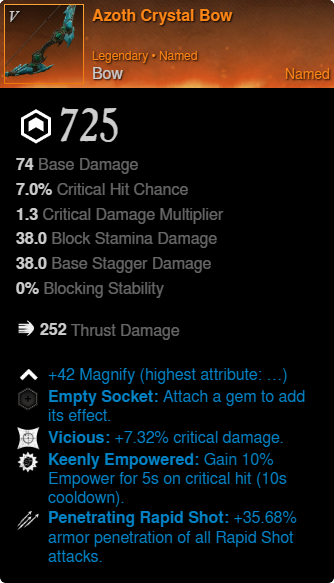 Bow — New World Builds, Season 7 Builds , Guides & Info