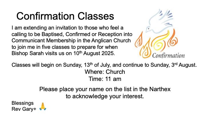 Confirmation / Baptism / Communicant Membership