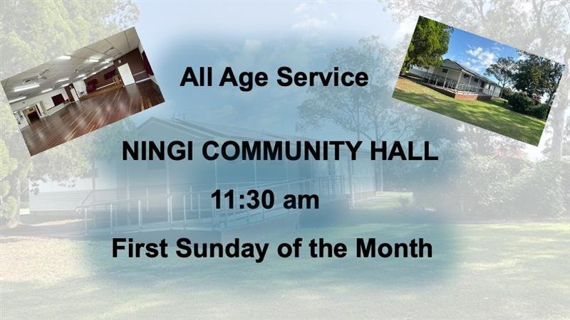 Ningi Services - 1st of the month 