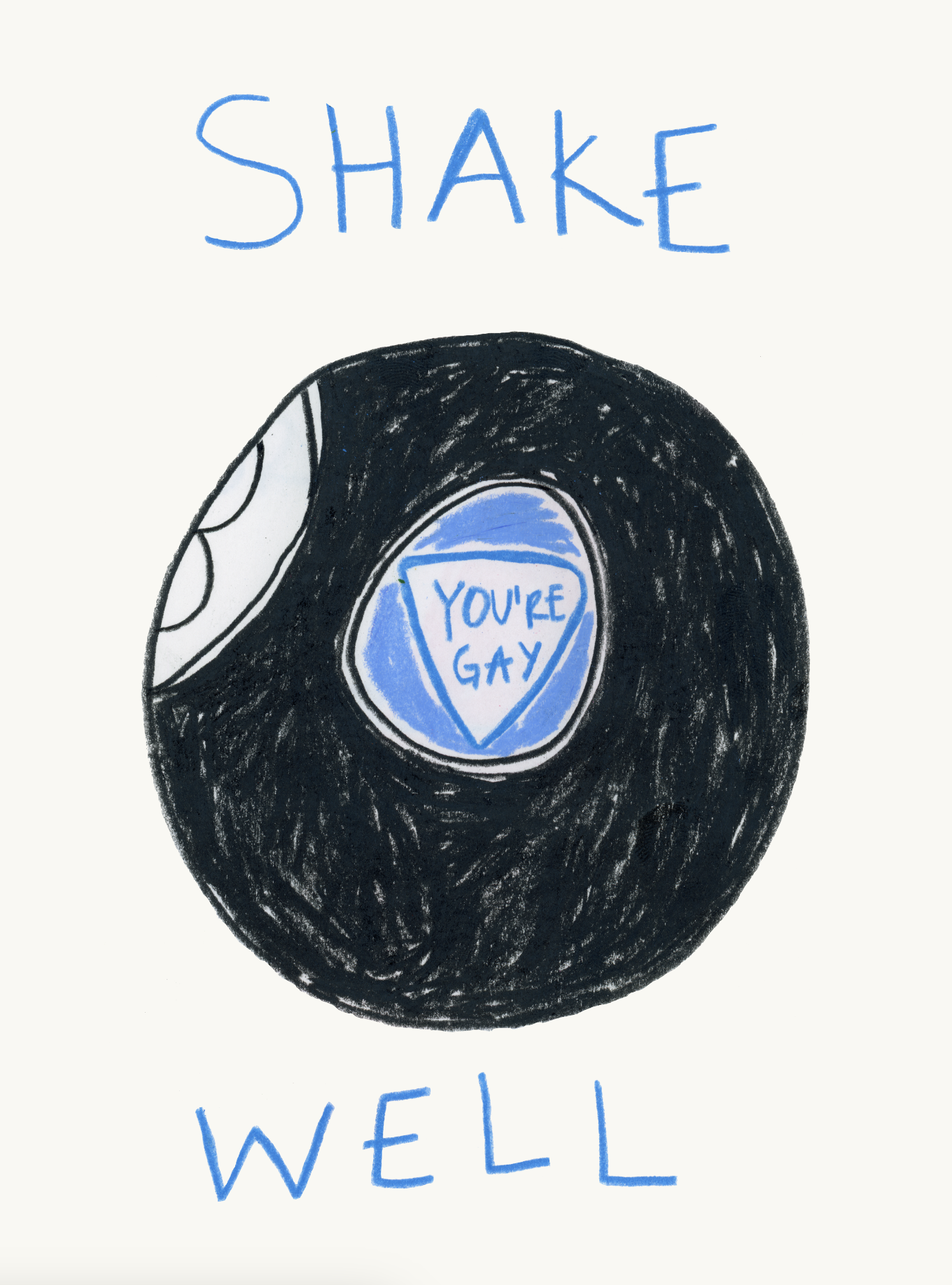 8 Ball Art Poster