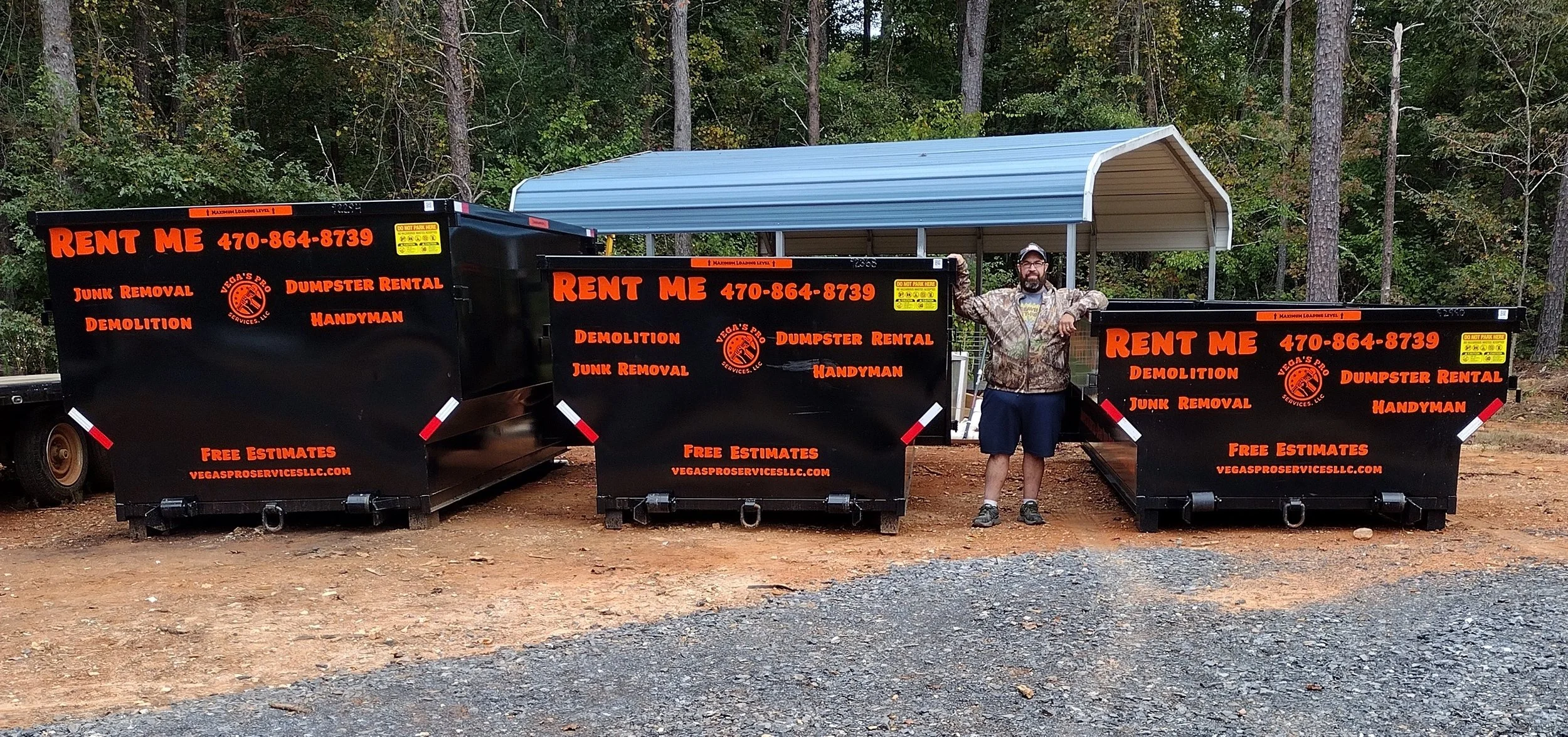 Dumpster rental Aragon, GA