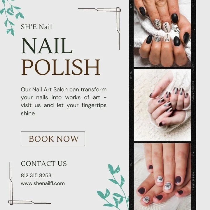 Looking for new nail design? 

Visit us at Belle Plaza in Valrico. 
 
#nailarts #valricofl #brandonfl #bloomingdaleave #acrylicnail #gel #gelx #naildesigns