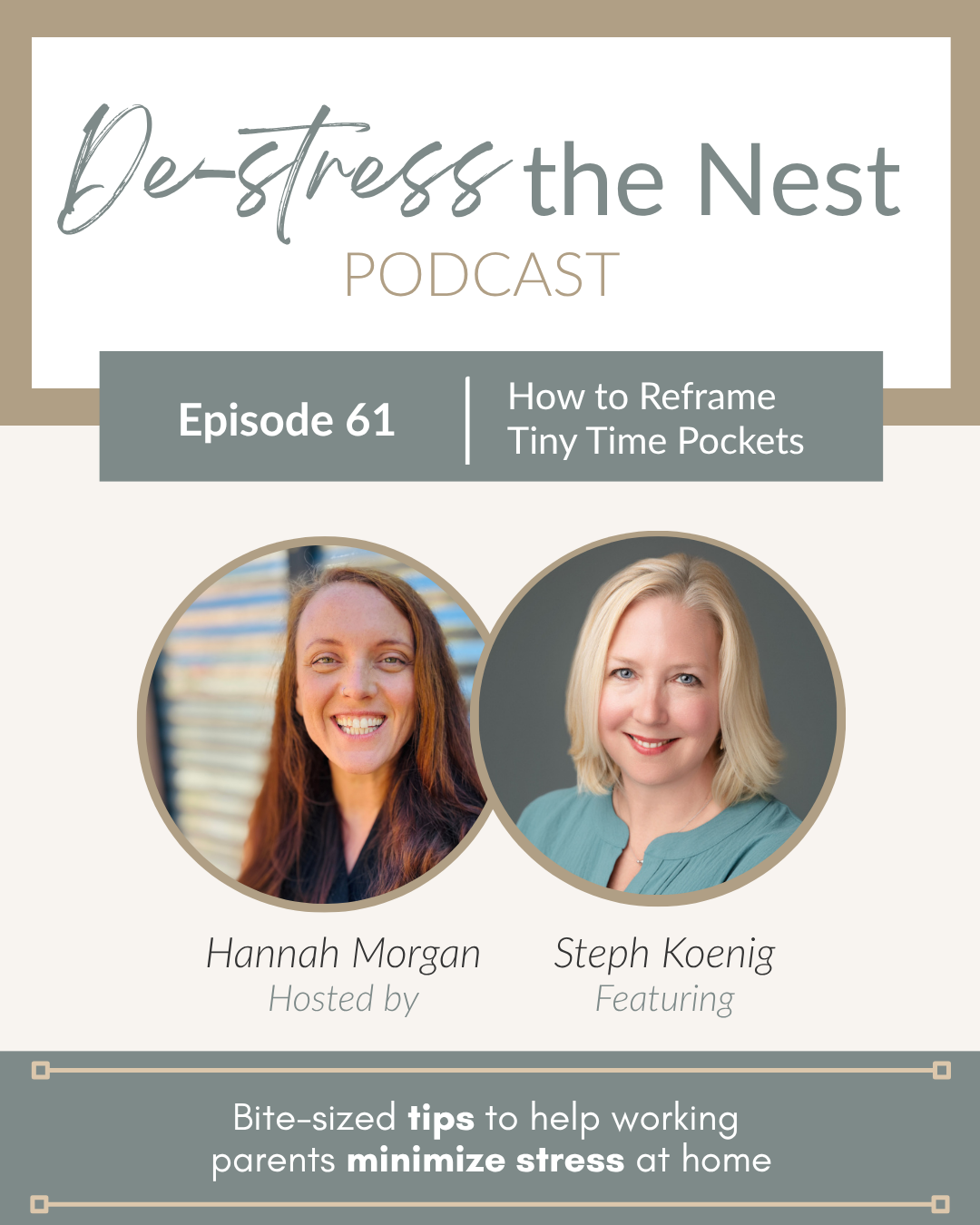 Episode 61: How to reframe tiny time pockets with steph koenig