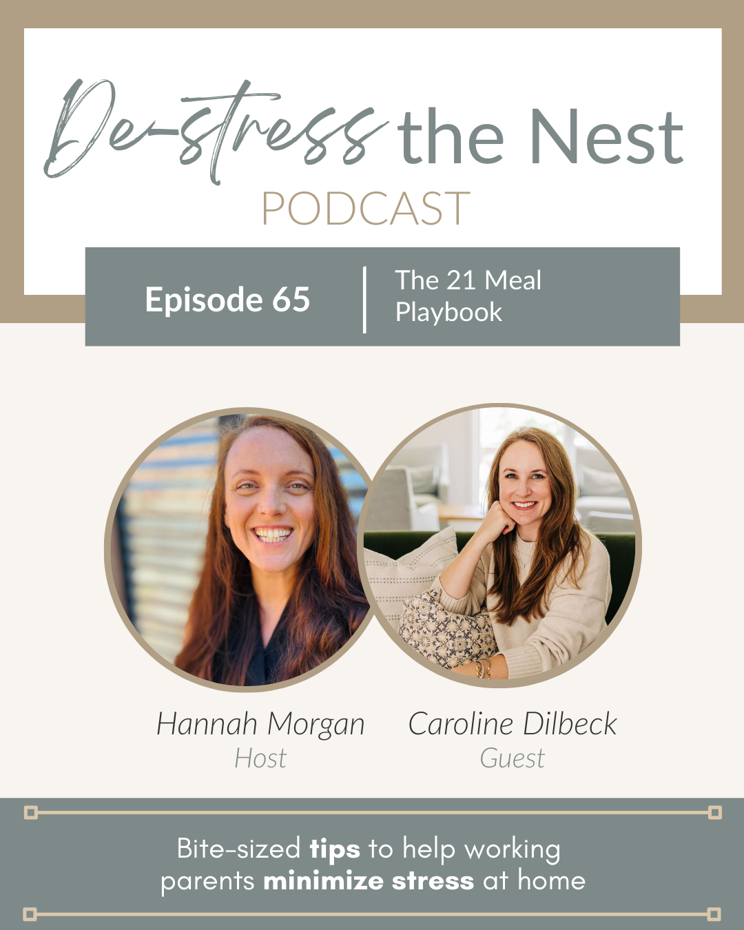 Episode 65: The 21 Meal Playbook with Caroline Dilbeck