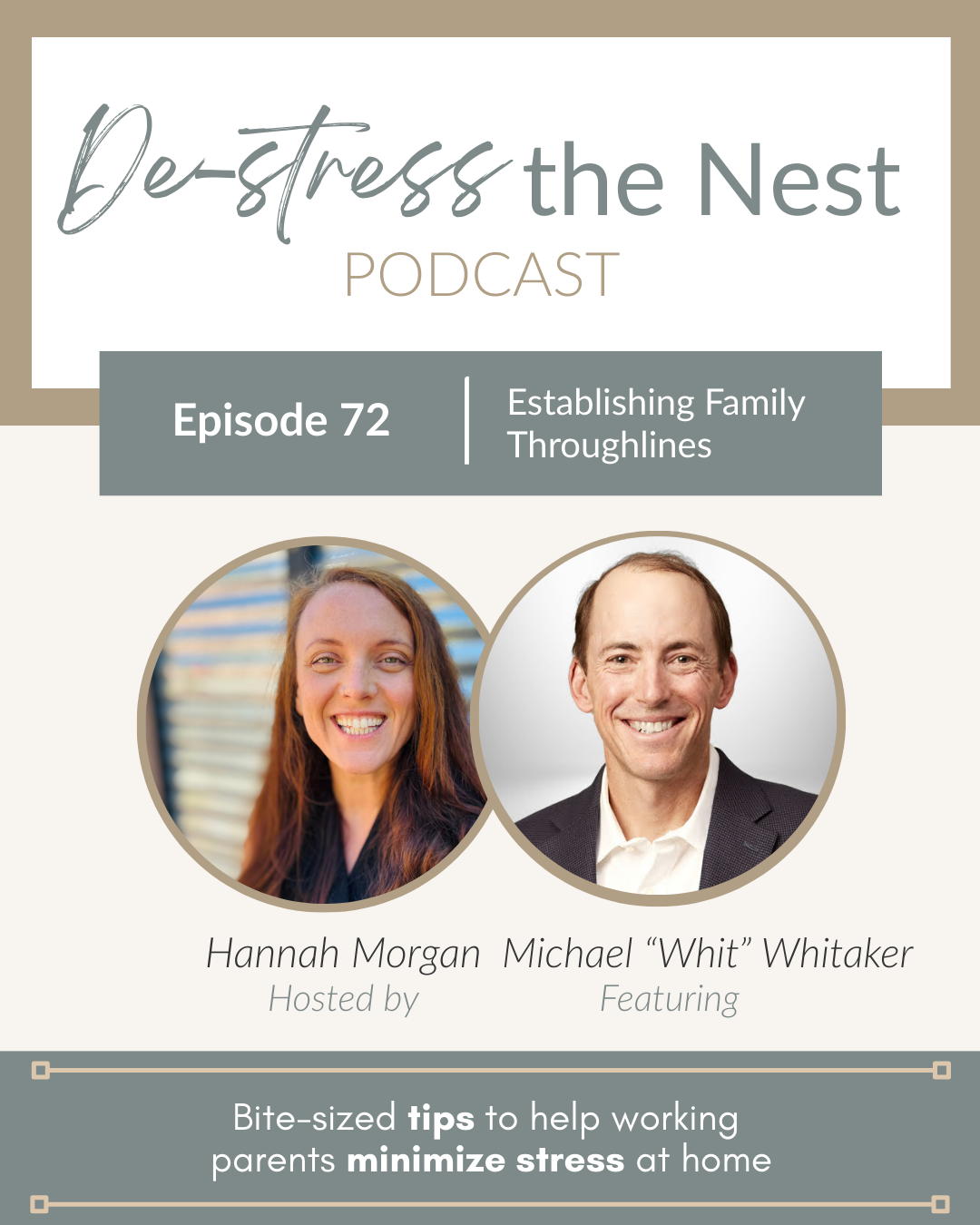 Episode 72 – Establishing Family Throughlines with Michael "Whit" Whitaker