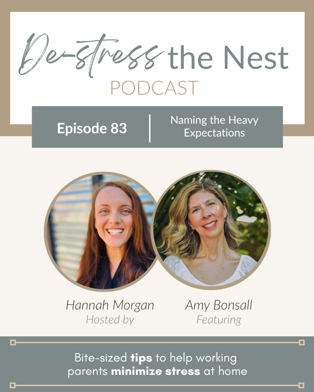 Episode 83 – Naming the Heavy Expectations with Amy Bonsall