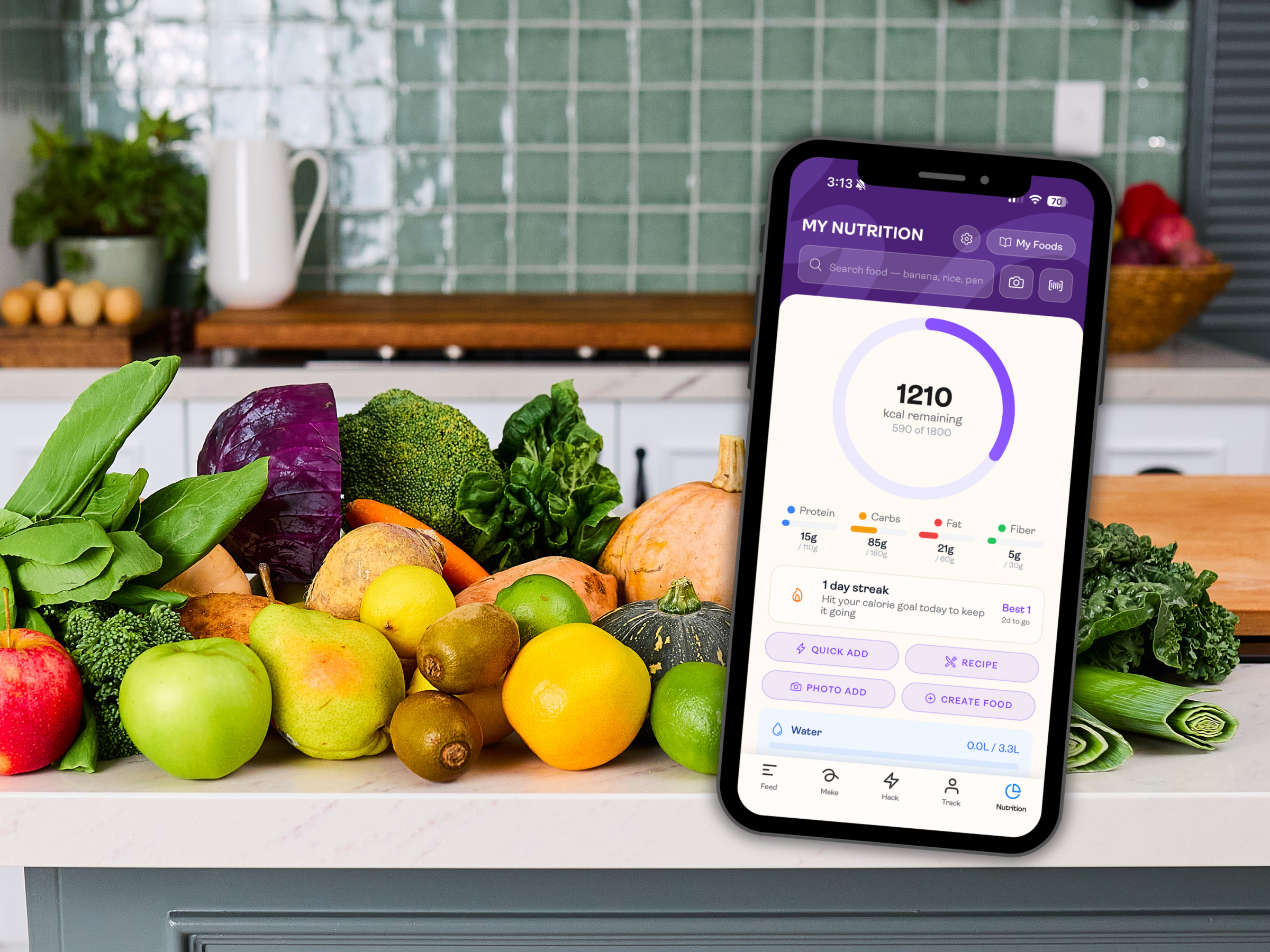 Saveful My Nutrition hero image