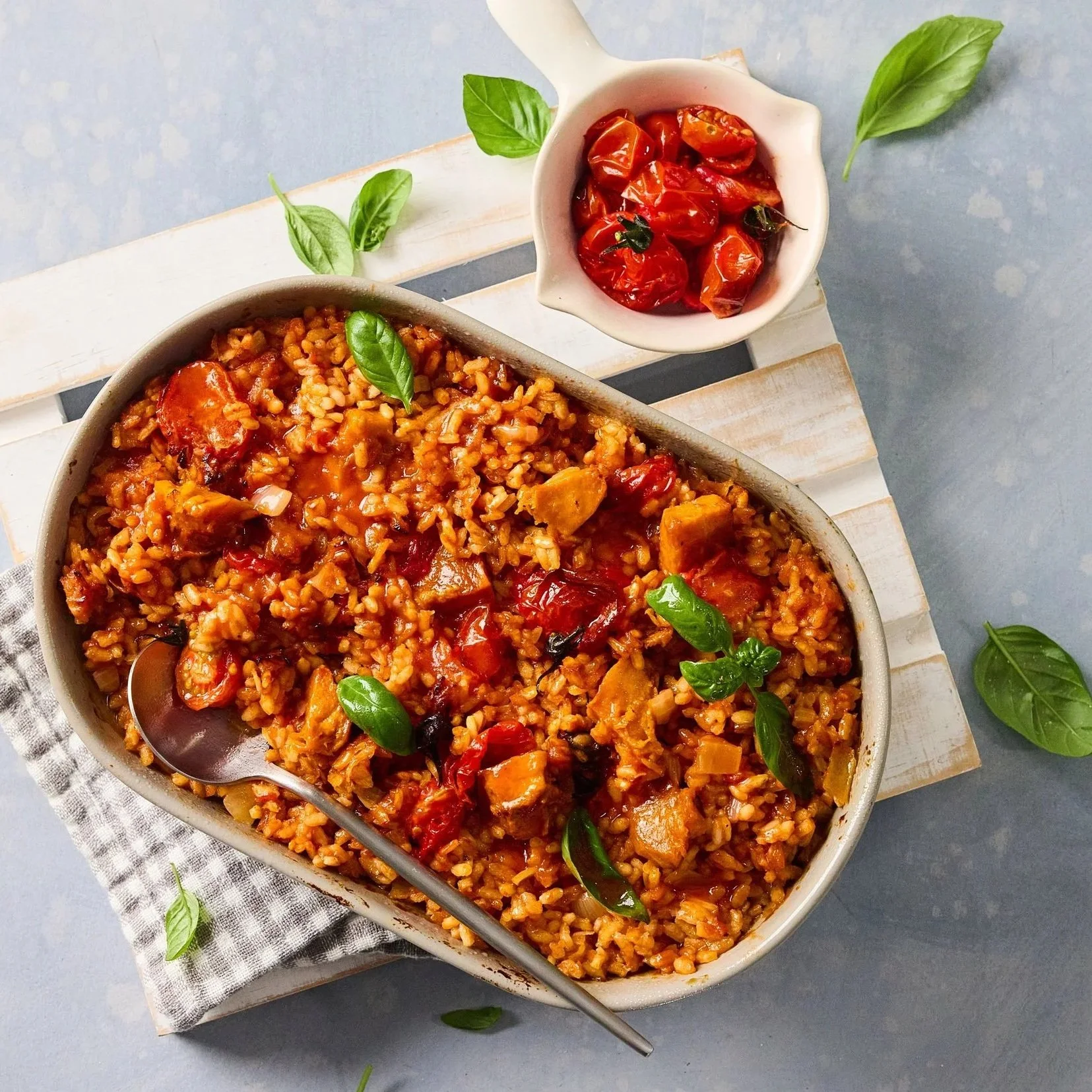 Saveful One Pot Oven Baked Risotto image