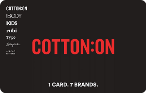 Saveful My Perks Cotton On gift card