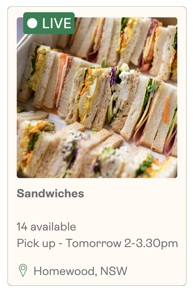 Saveful for Business sandwiches image