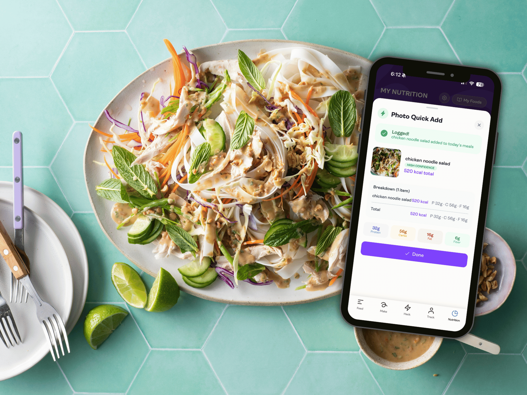 Saveful My Nutrition hero image