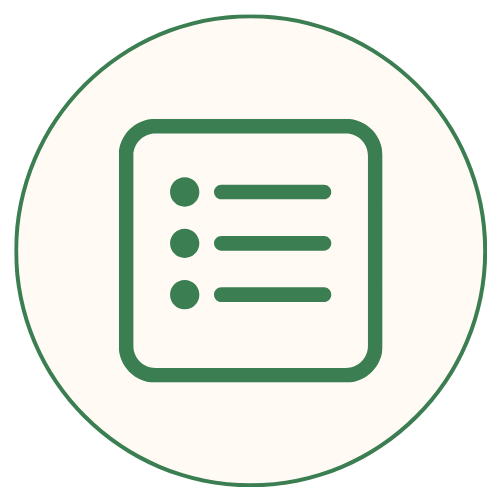 Saveful for Business list of food icon