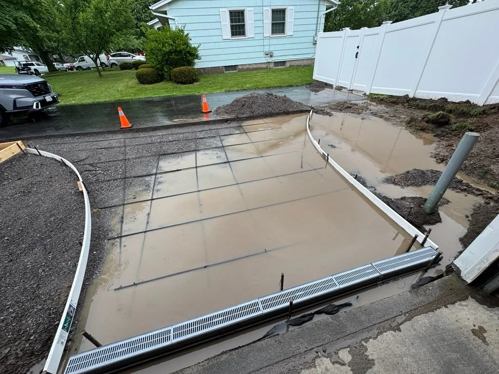 Concrete and hardscape improvements at a Greece, NY home — project photo 3