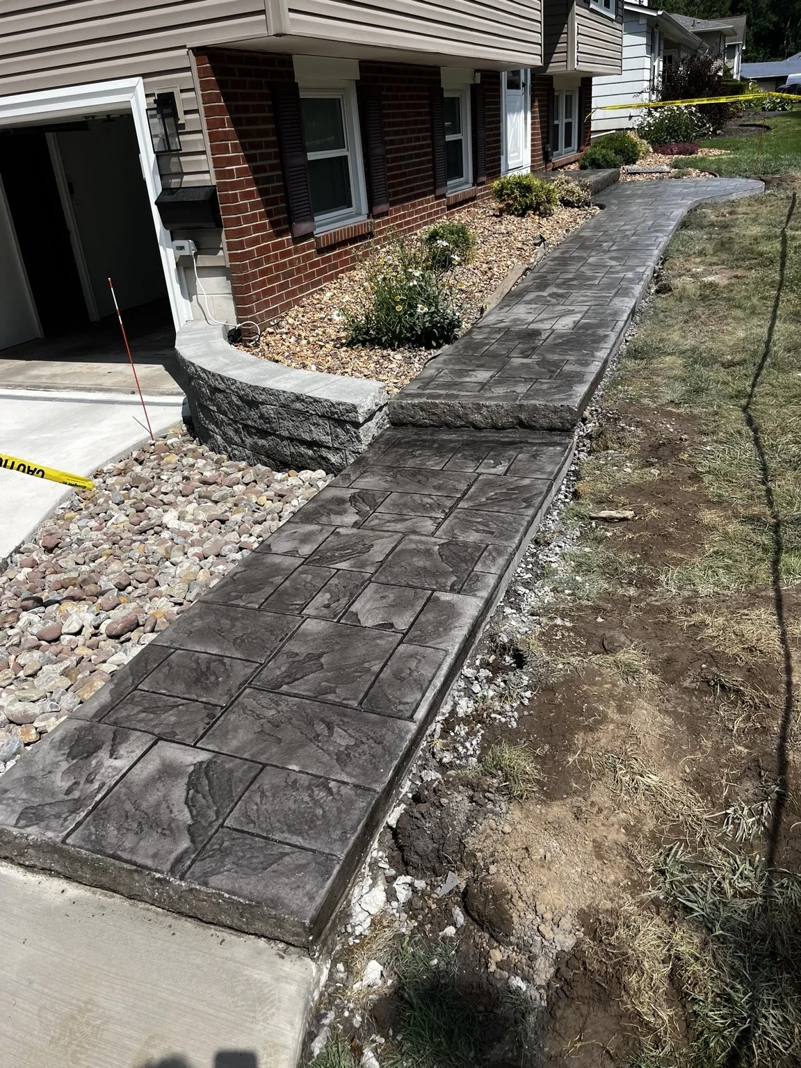 Concrete and hardscape improvements at a Greece, NY home — project photo 4