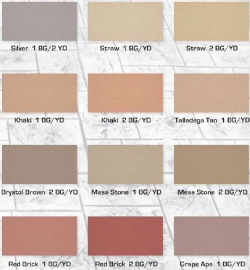 Stamped concrete color options 2