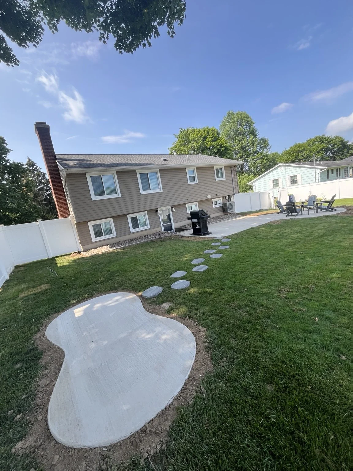 Concrete and hardscape improvements at a Greece, NY home — project photo 5