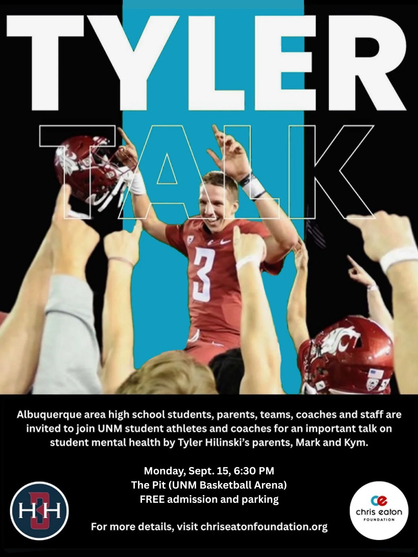 The countdown is ON! 🏈🏀⚾️

In two weeks, 9/15 at 6:30 PM, the ABQ sports community unites at The Pit for a powerful conversation about mental health, hope, and supporting our athletes. Whether you&rsquo;re a student, coach, teammate, parent, or tea