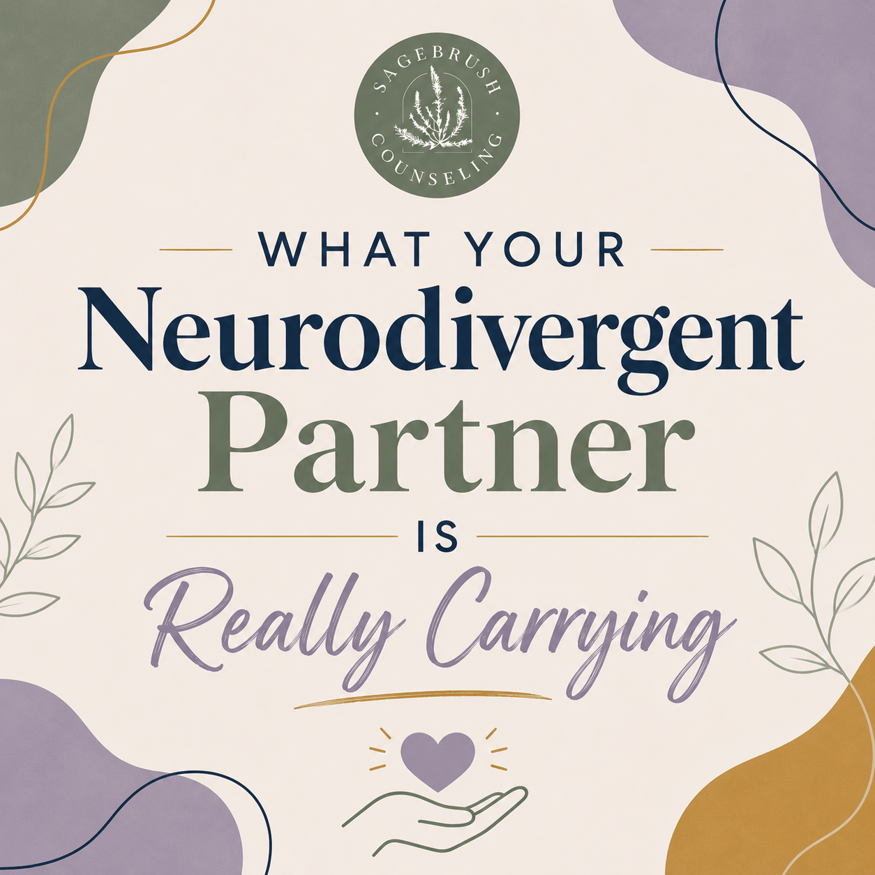 What Your Neurodivergent Partner Is Really Carrying