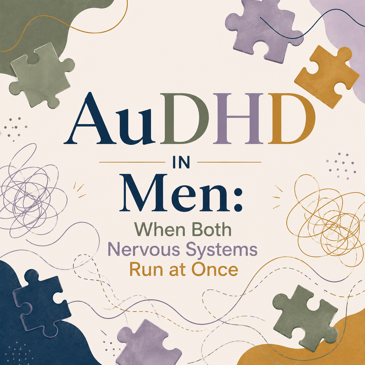 AuDHD in Men: When Both Nervous Systems Run at Once