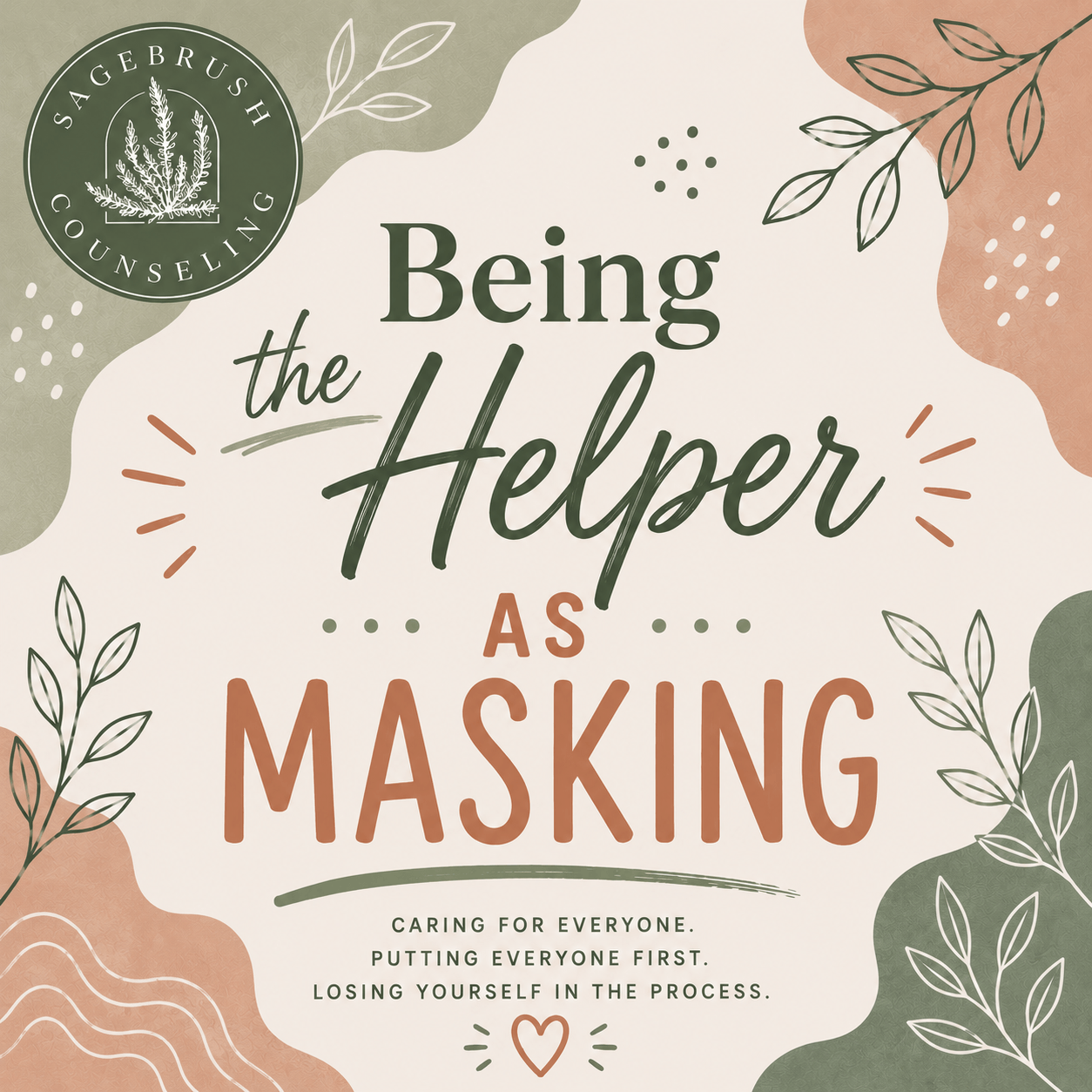 Being the Helper as Masking: When Being Needed Is How You Stay Loved