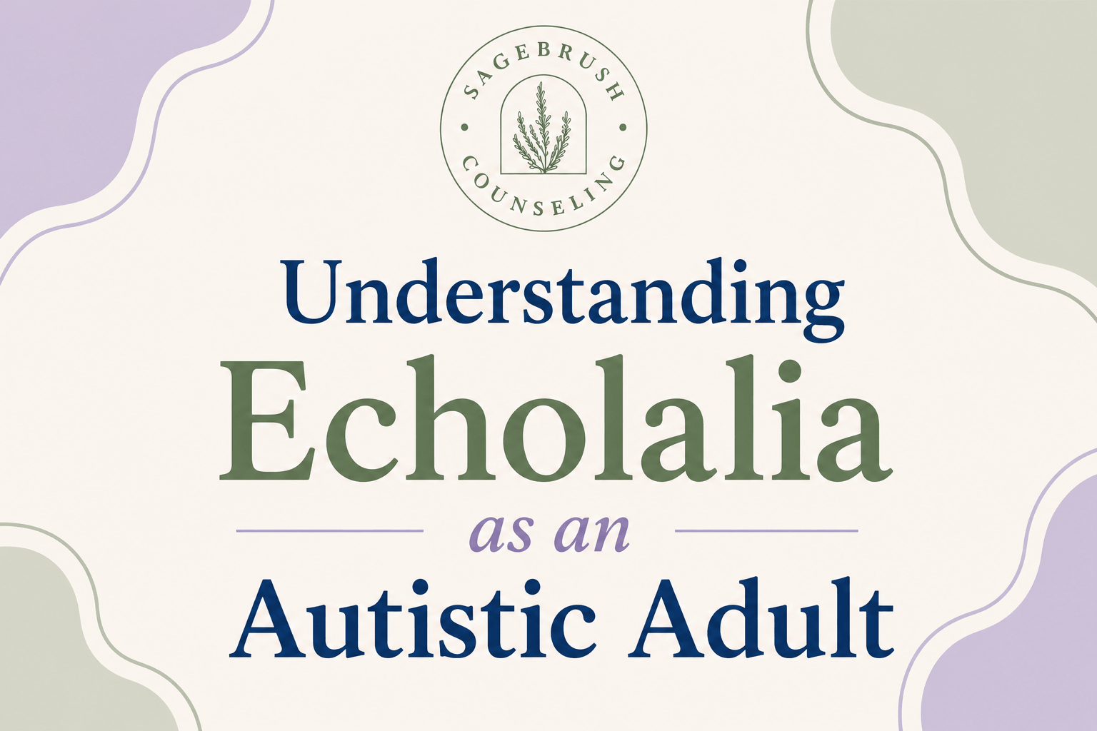 Understanding Echolalia as an Autistic Adult