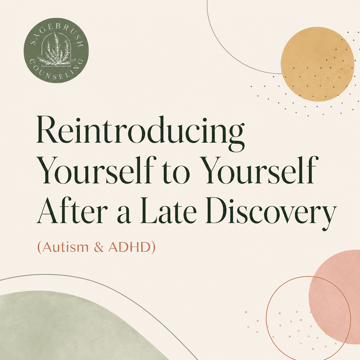 Reintroducing Yourself to Yourself After a Late Discovery