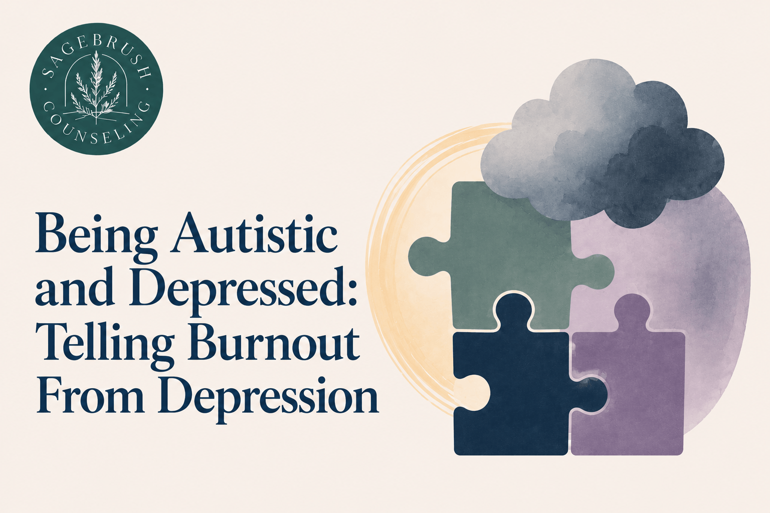 Being Autistic and Depressed: Telling Burnout From Depression