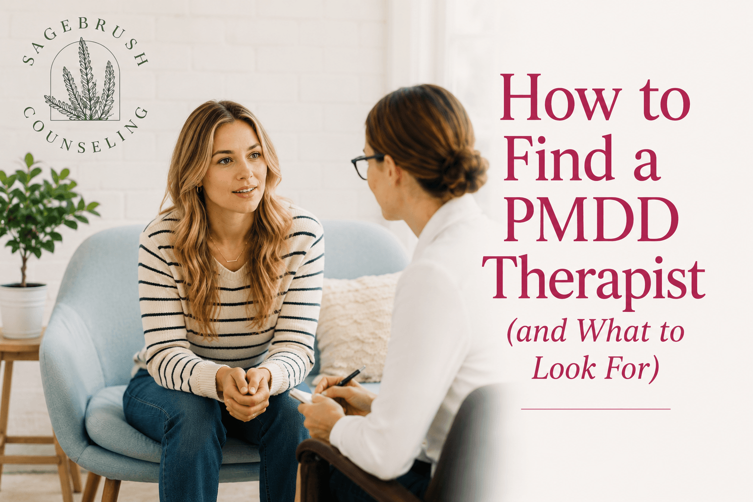 How to Find a PMDD Therapist (and What to Look For)