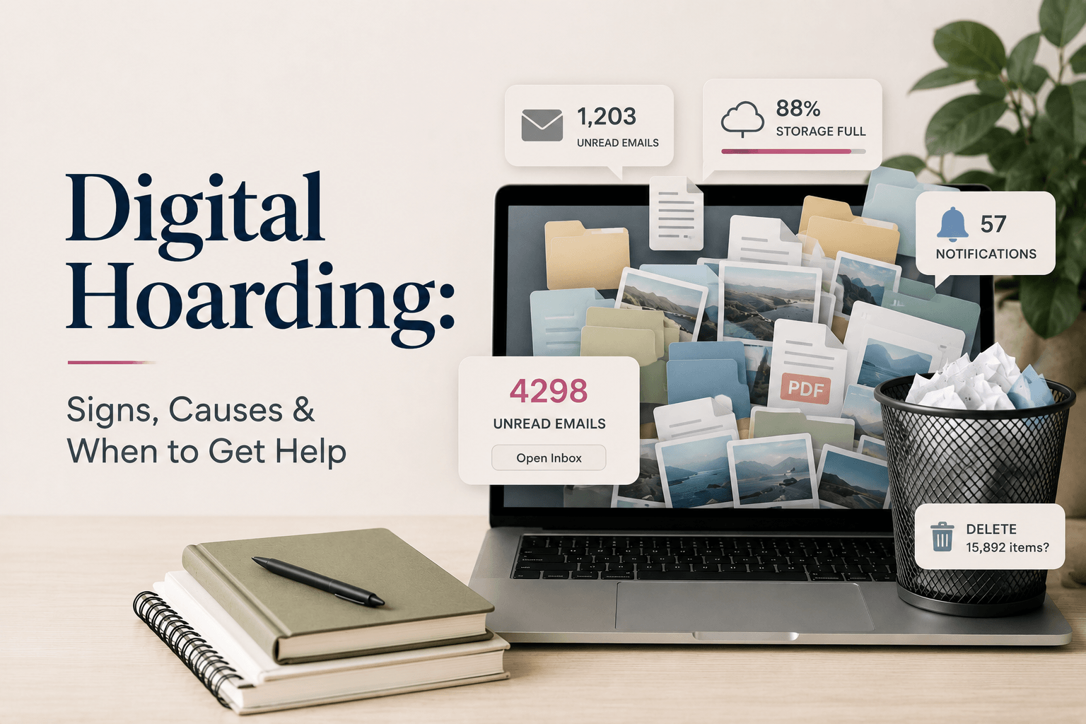 Digital Hoarding: Signs, Causes &amp; When to Get Help