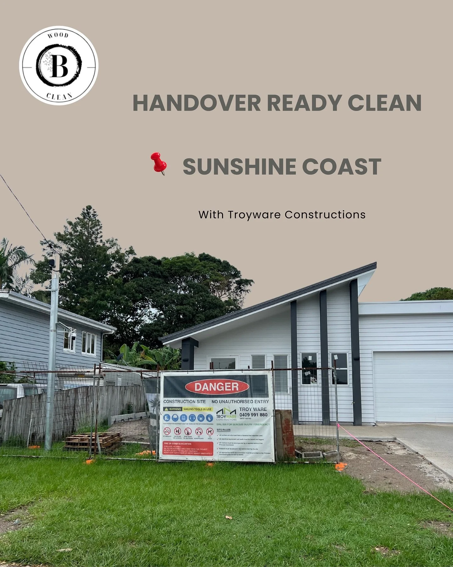 #throwbackthursday to this stunning new build clean in the Sunshine Coast 🧼✨
Earlier this year we teamed up with Troyware Constructions to get this home spotless and handover-ready and let’s just say… the dust didn’t stand a chanc