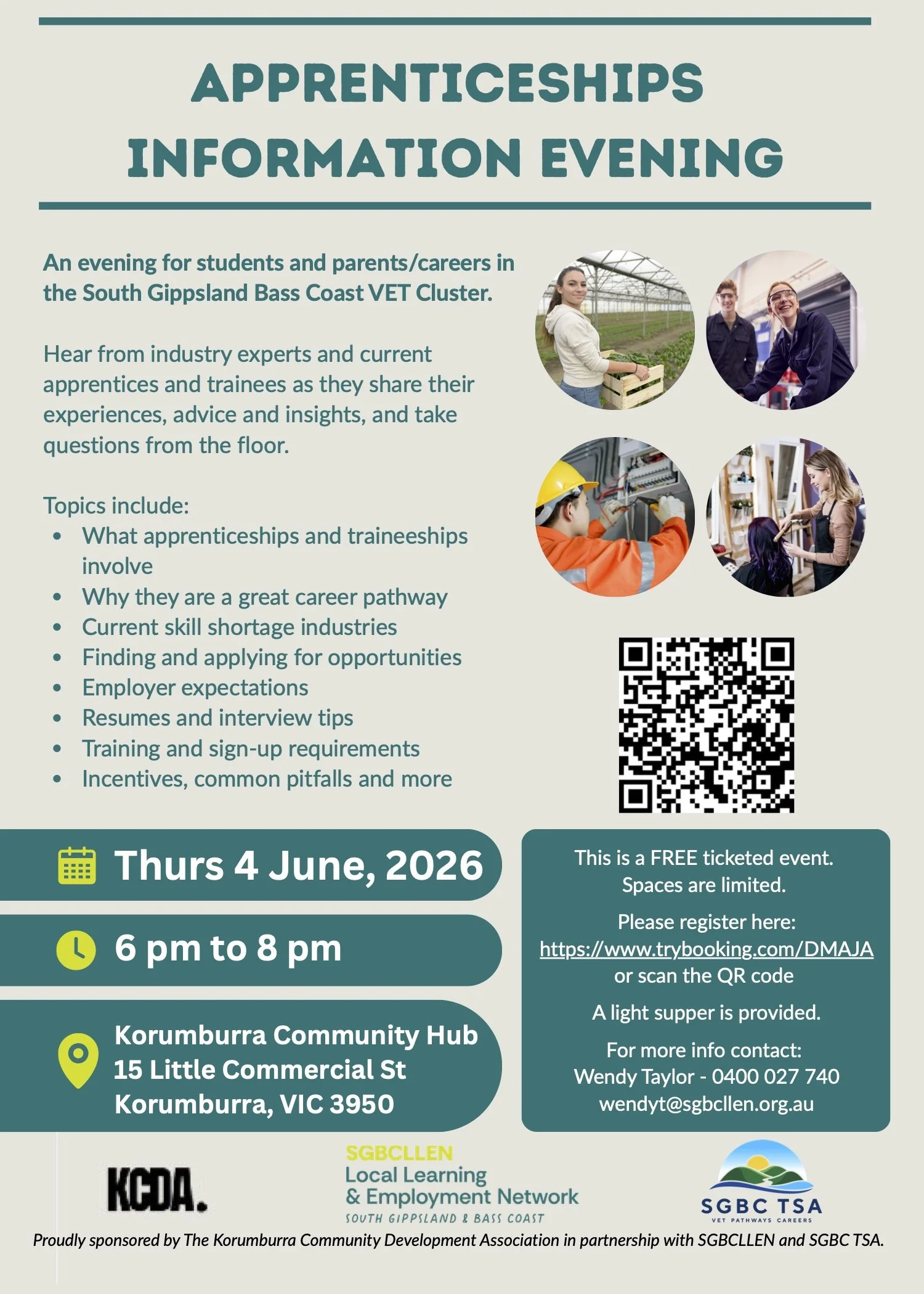 KCDA Apprenticeships Information Evening 