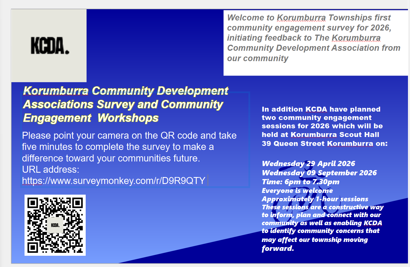 KCDA Community Survey 