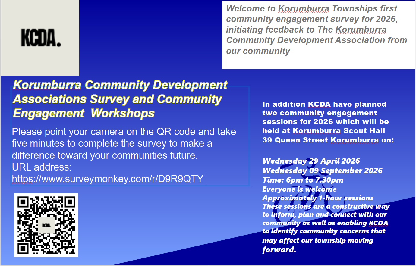KCDA Community Engagement Event