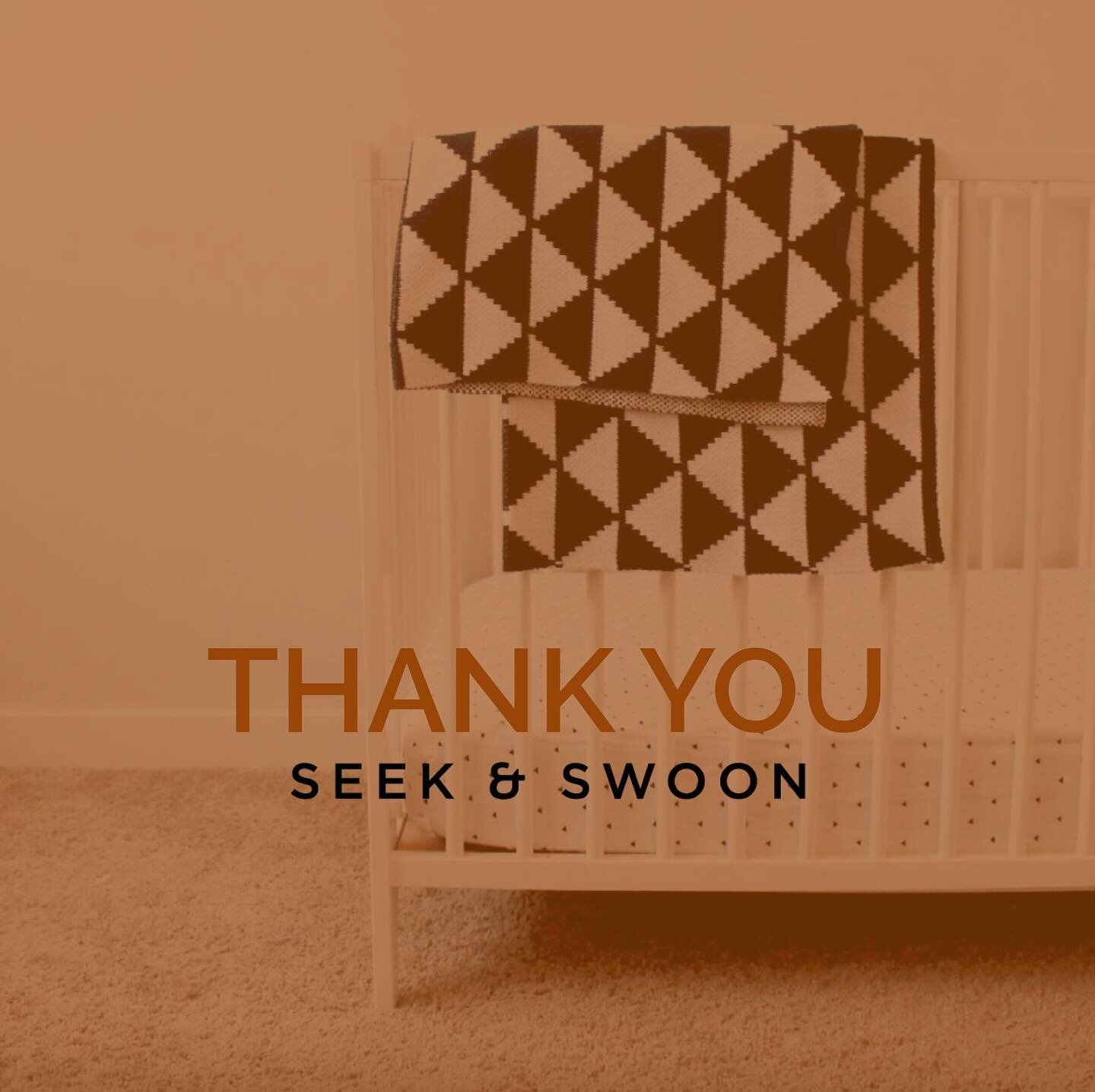 Thank you to my friend and amazing business owner, Jala, from @seekandswoon! Seek and Swoon has committed to donating baby blankets to our #nicunurseryproject nurseries. 🫶 Jala&rsquo;s blankets are inspired by places near and far &mdash; Paris, Icel