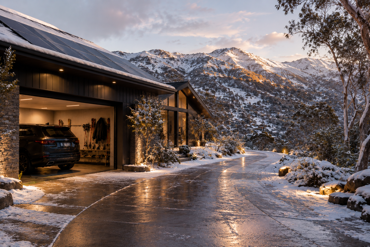 Heated Driveways and Snow Melting Systems: A Guide for Australian Alpine Property Owners