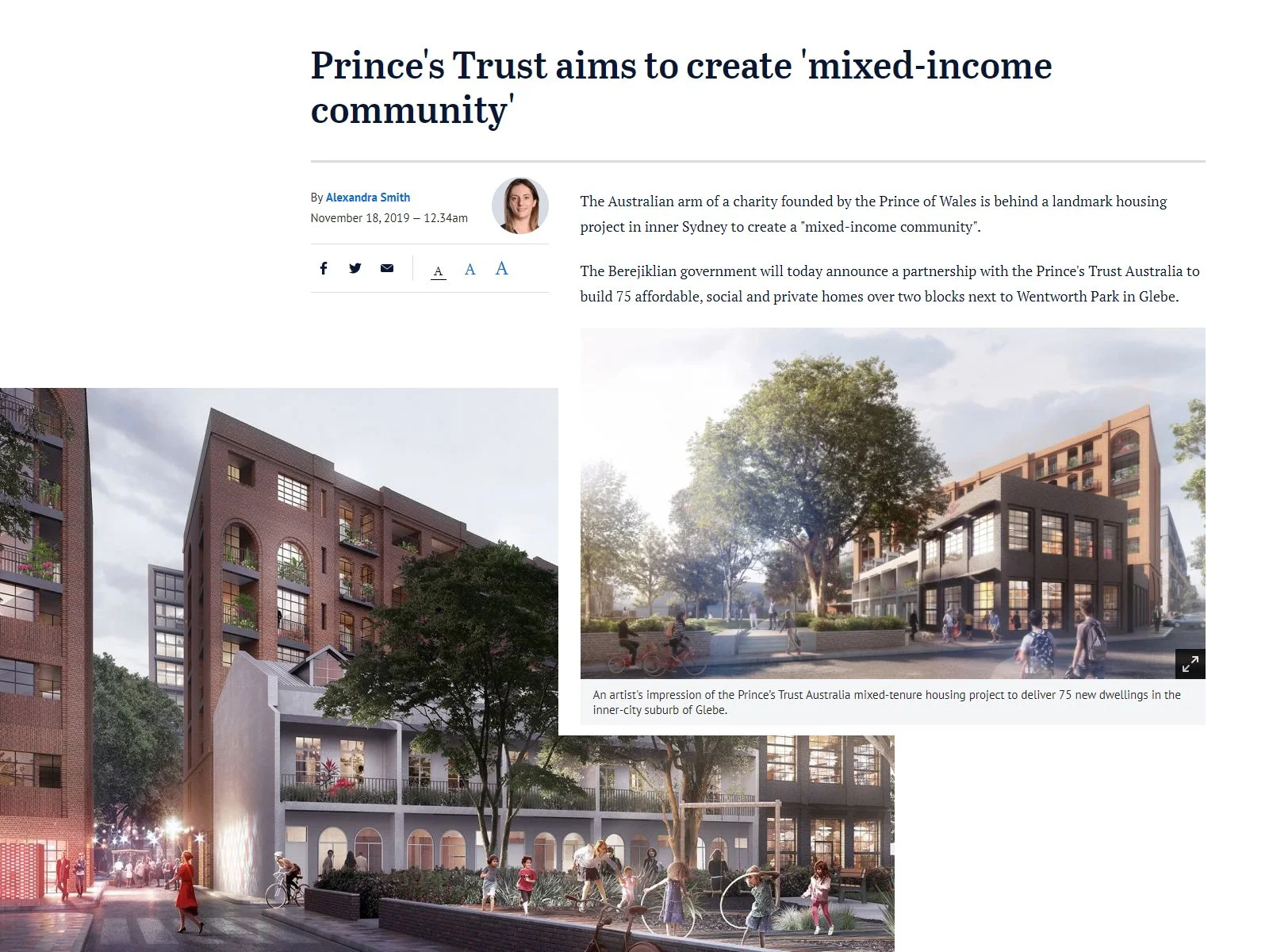 The Prince’s Trust Australia — H/Advisors APA