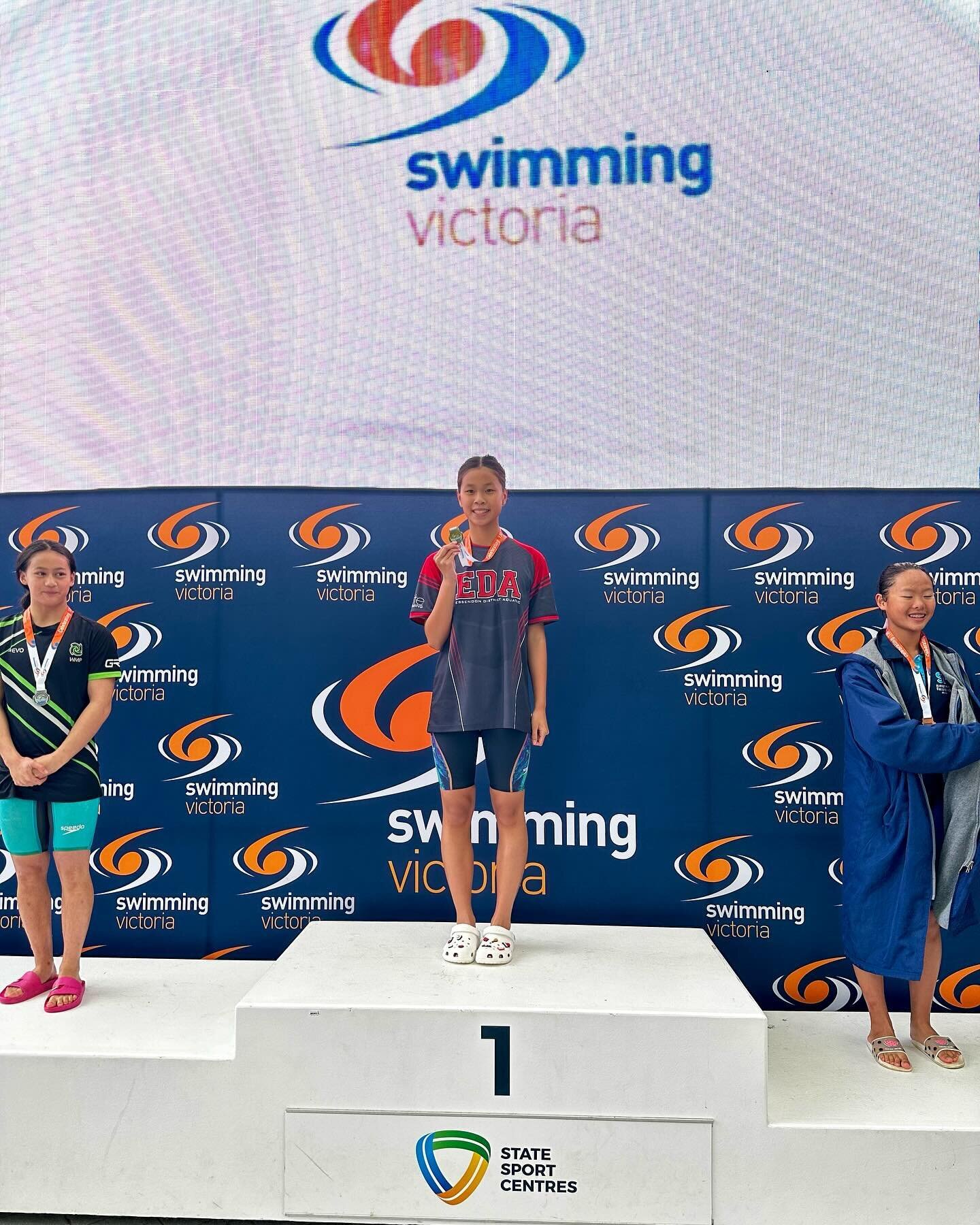 Victorian Sprint Champs - Day 1
Day 1 saw our 14/U swimmers hit the pool. It was a great morning with PB&rsquo;s and new National Times achieved. 
Megan, Ruolan, Mia, Lucinda (relay), River (relay) &amp; Matthew (relay) were back in the pool for the 