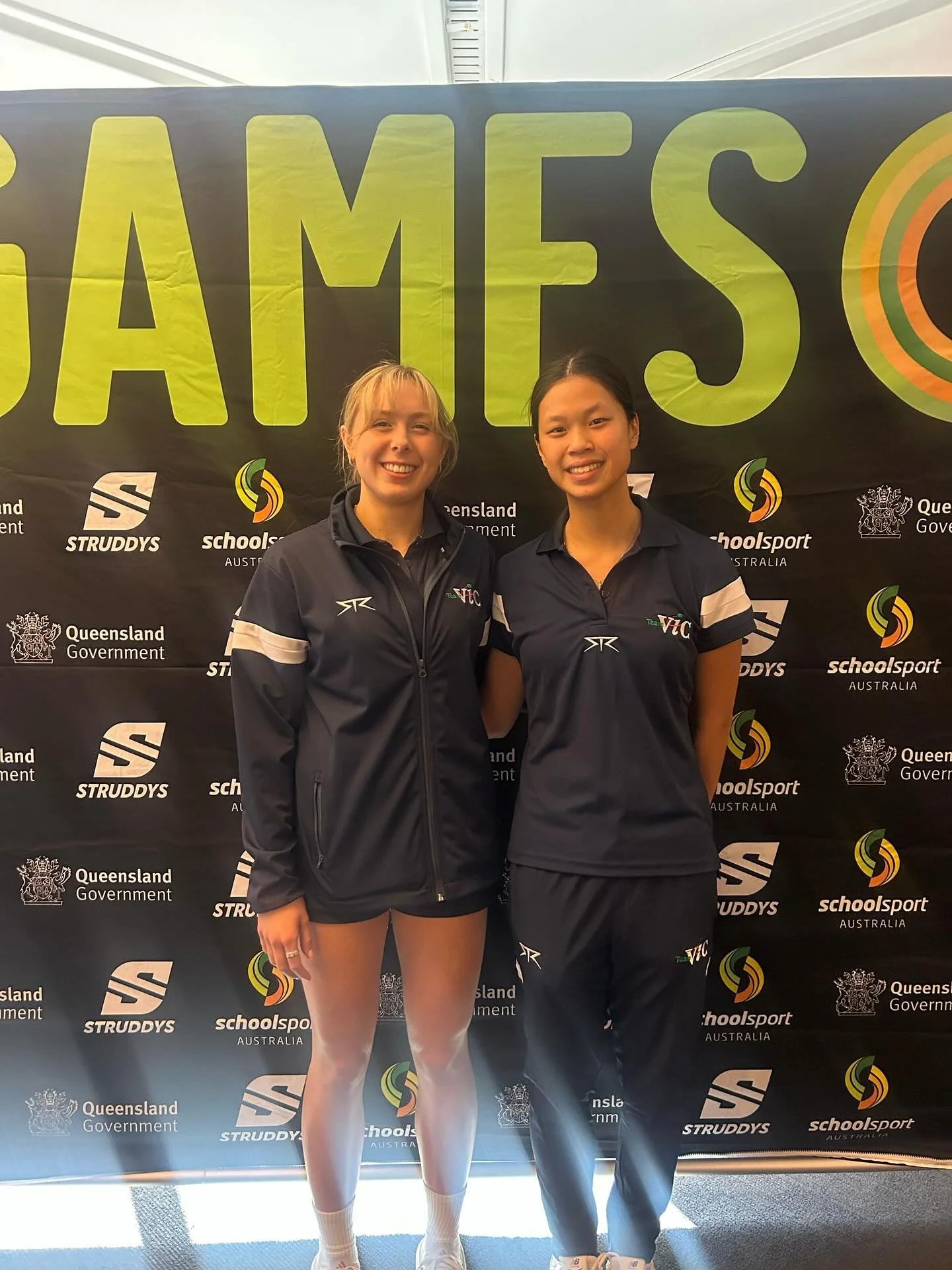 Good Luck to Indy and Megan who are representing Team Vic at the School Sport Australia Championships in Brisbane! Racing kicks off today.