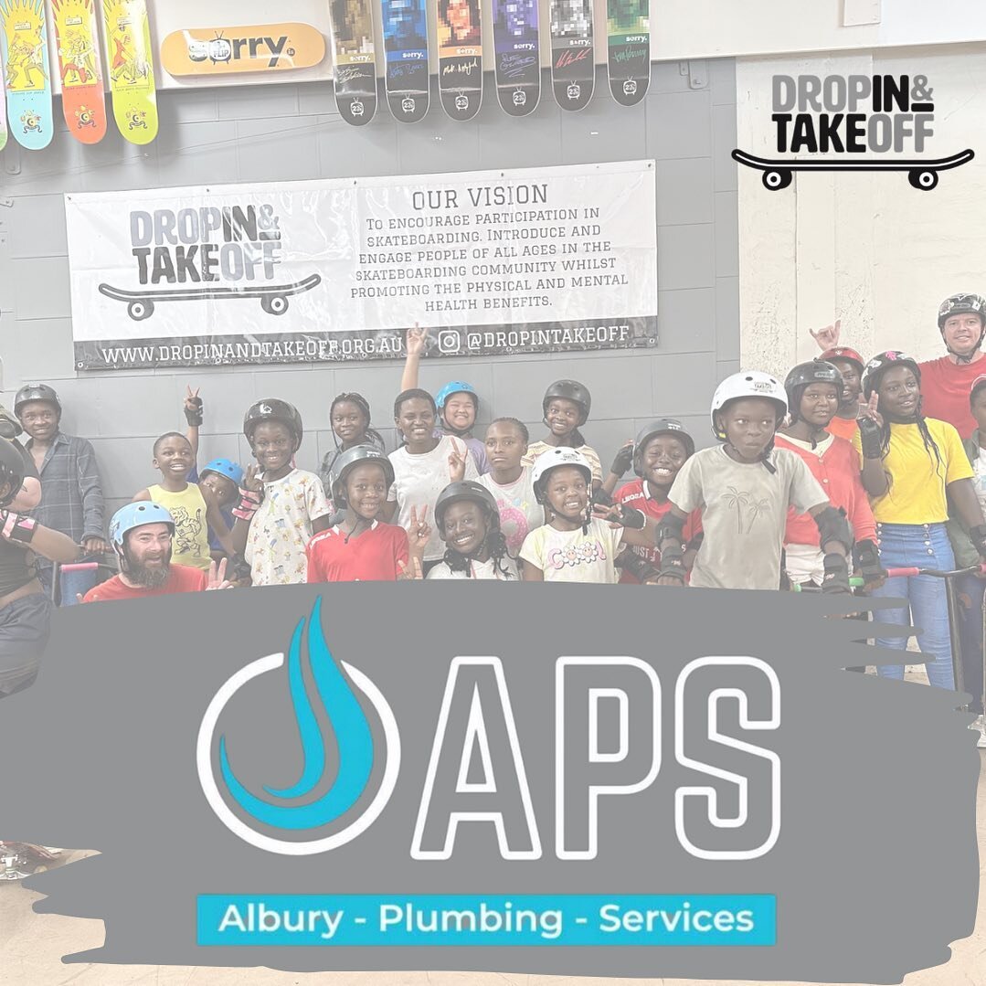 We are so thankful for the community around us &amp; supporting us to keep doing what we do. 

A huge thank you to Albury Plumbing Service who made a generous donation to Drop In &amp; Take Off after watching the How We Survive documentary and wantin