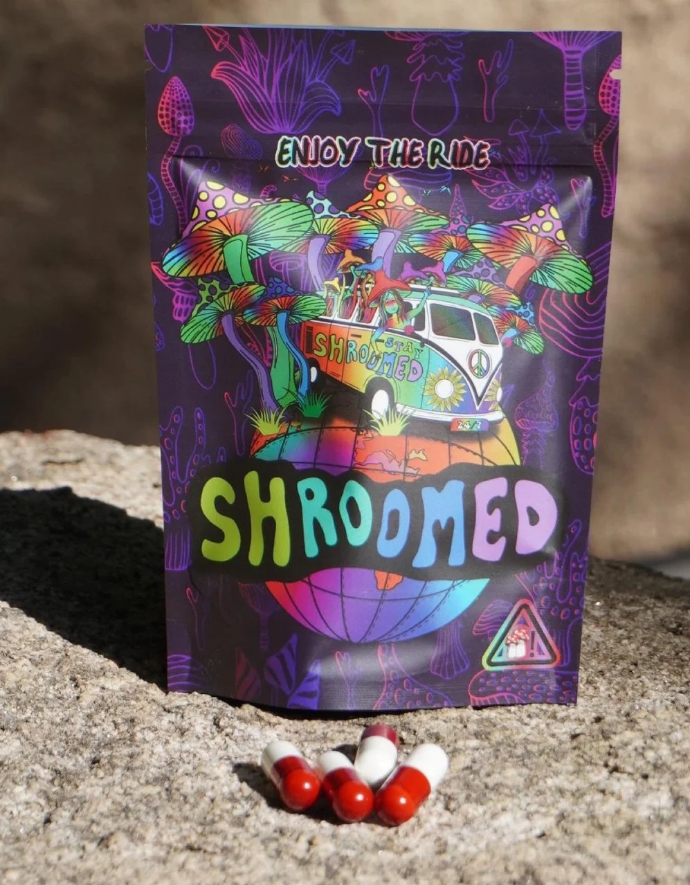 Shroomed Brand Shroomed Microdose Shroomed Mushrooms Microdose easy Oregon Colorado Washington Psilocybin Microdose 