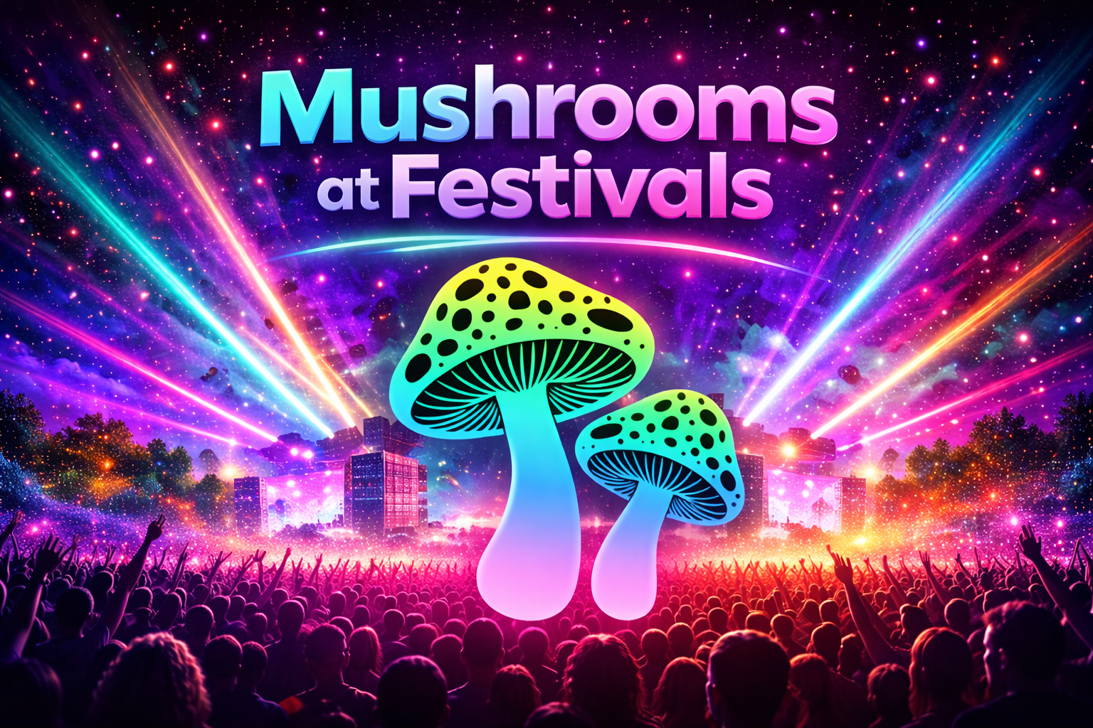 Mushrooms at festivals