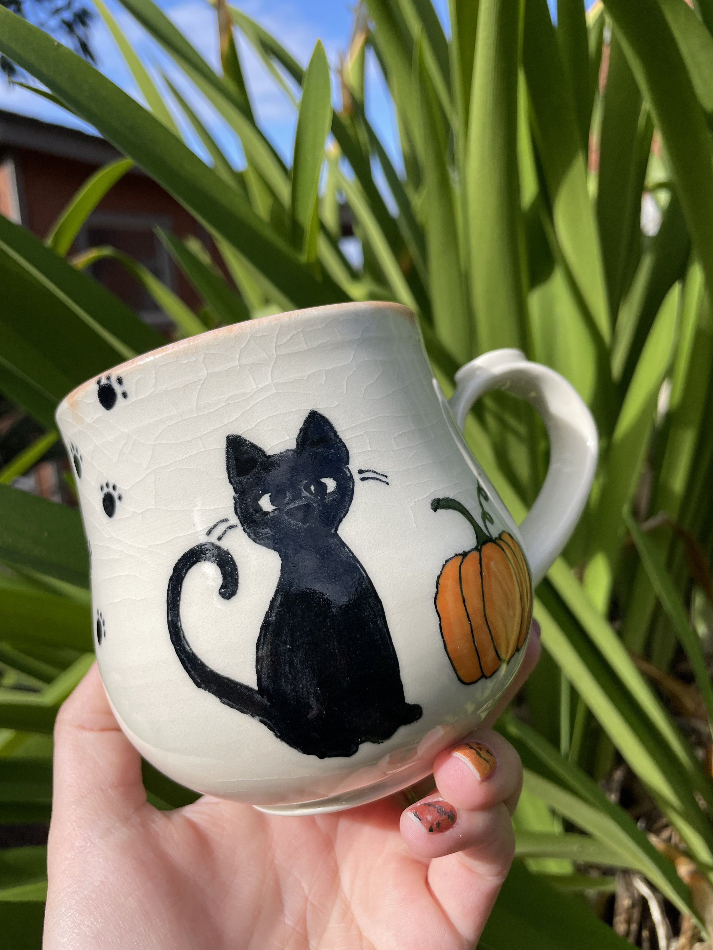 Large Halloween Mug