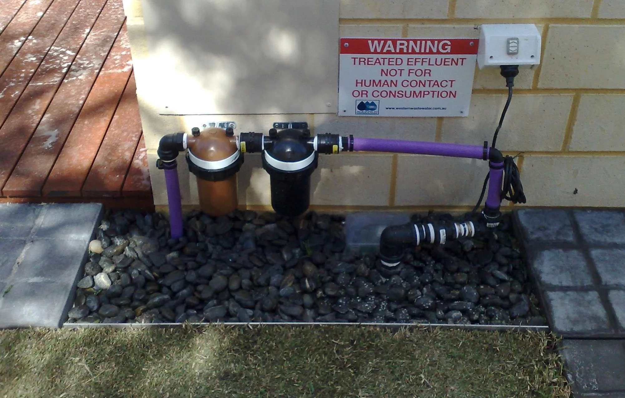 Single Fixture Greywater Diversion Unit