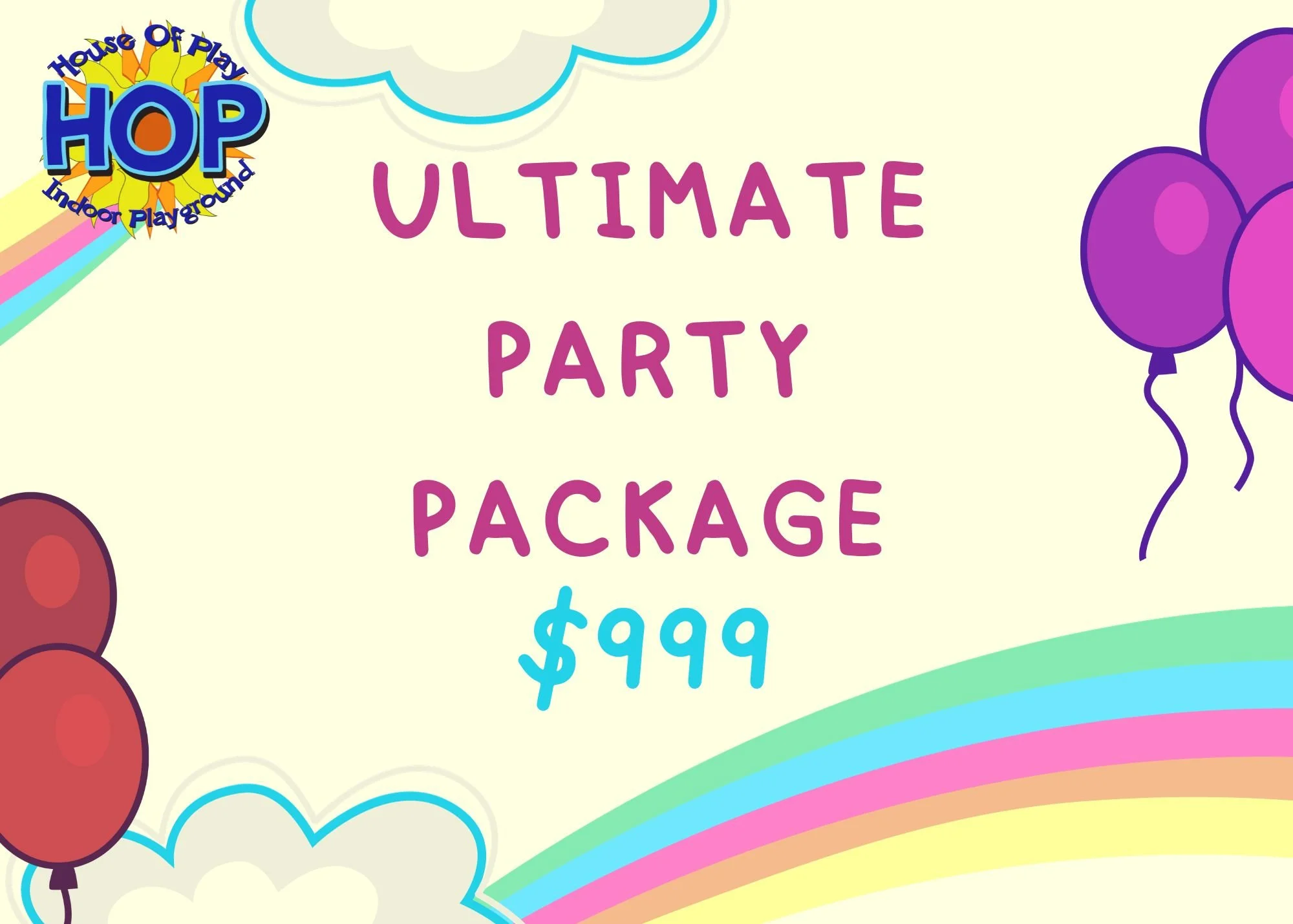 Birthday Parties — House of Play