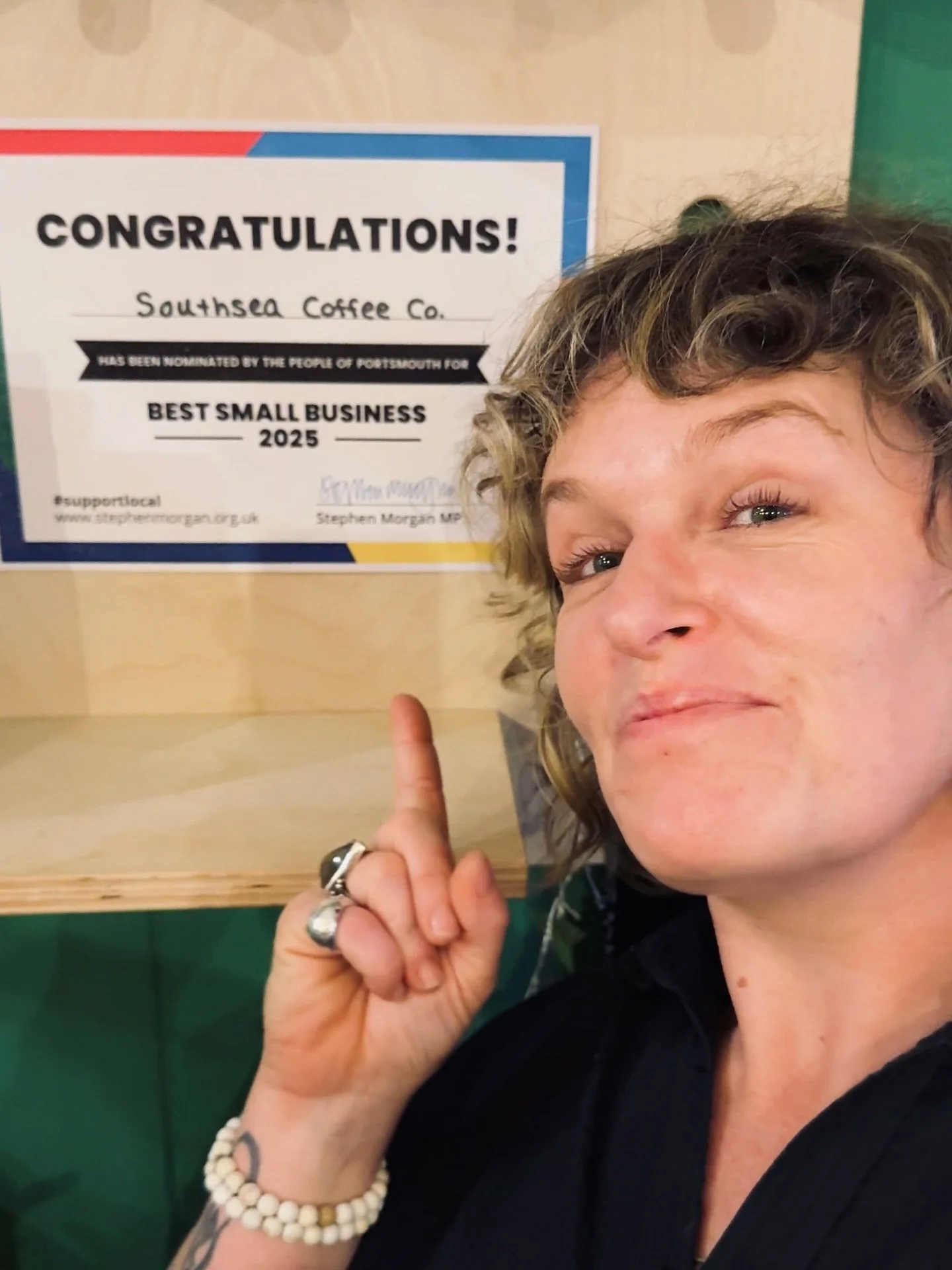 THANK YOU. 🥹☕️

So&hellip; something really lovely happened this week.

Both of our businesses (us and @southsealocal) have been nominated for &ldquo;BEST BUSINESS&rdquo; this year&hellip; and because nominations come from YOU taking time out of the