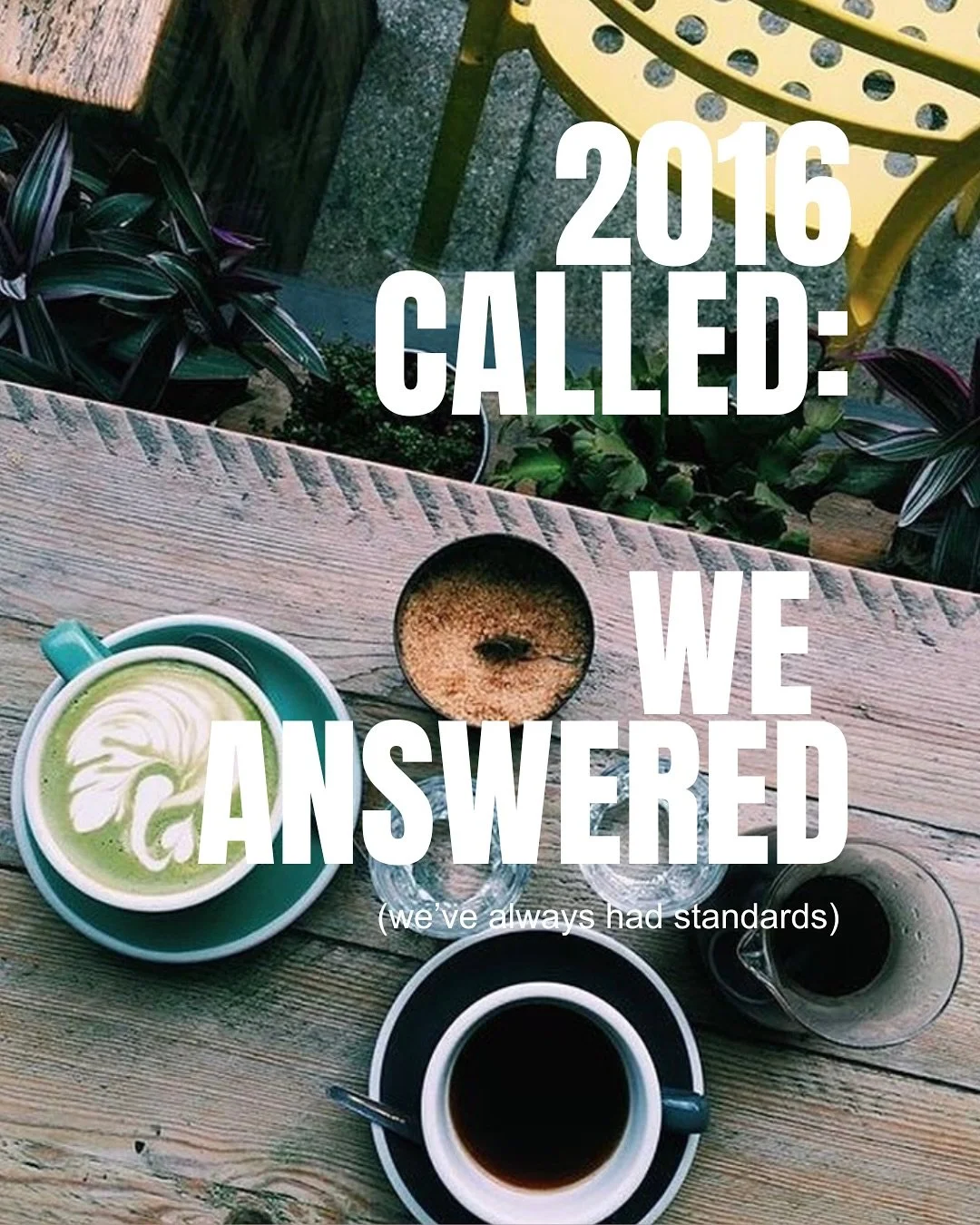 2016 called&hellip;. So we answered. 

Just HAD to do this trend as it&rsquo;s such an achievement to even be able to celebrate over a decade in business 👏👏.

Back in 2016:

👉 the outside of the shop was millennial grey (yeah we got brighter as we